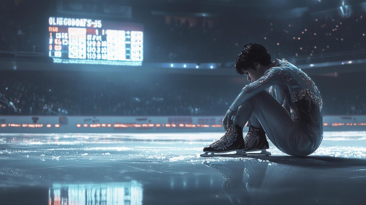 Dans les coulisses du Kiss & Cry : L’espace ou les patineurs devoilent leurs emotions